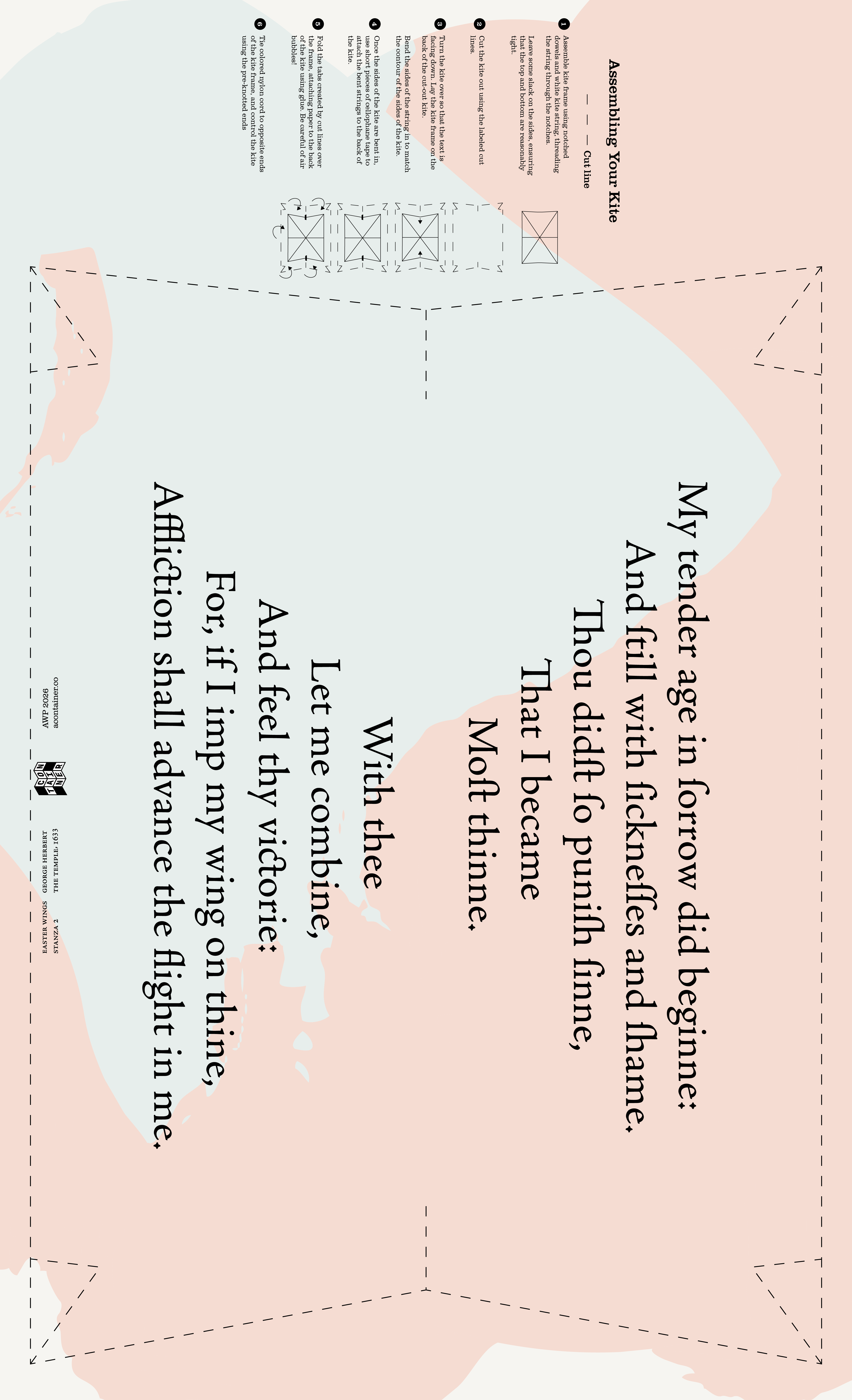 Stanza 2 Broadsheet with instructions